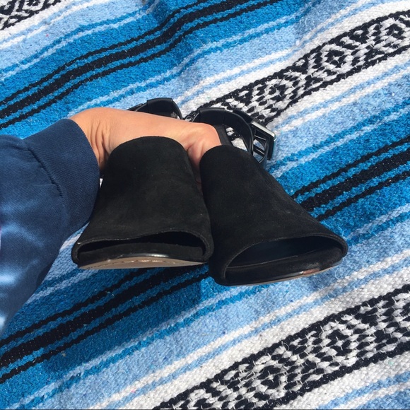 Marc Fisher ‘Robe’ Suede Mule Style Sandal - Picture 6 of 8